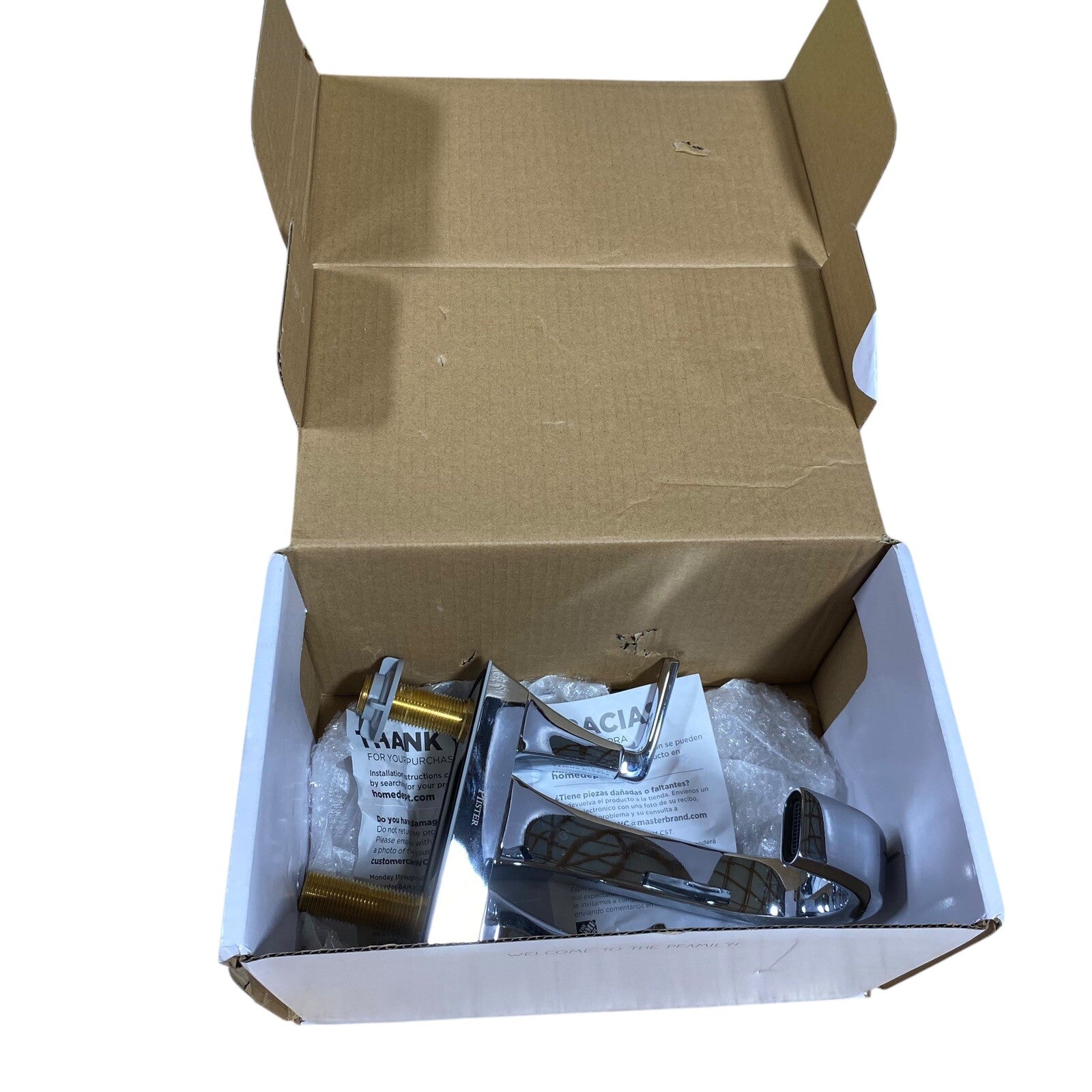 Pfister LF-048-BIEC Bruxie 4in Centerset 2-Handle Bathroom Faucet Chrome