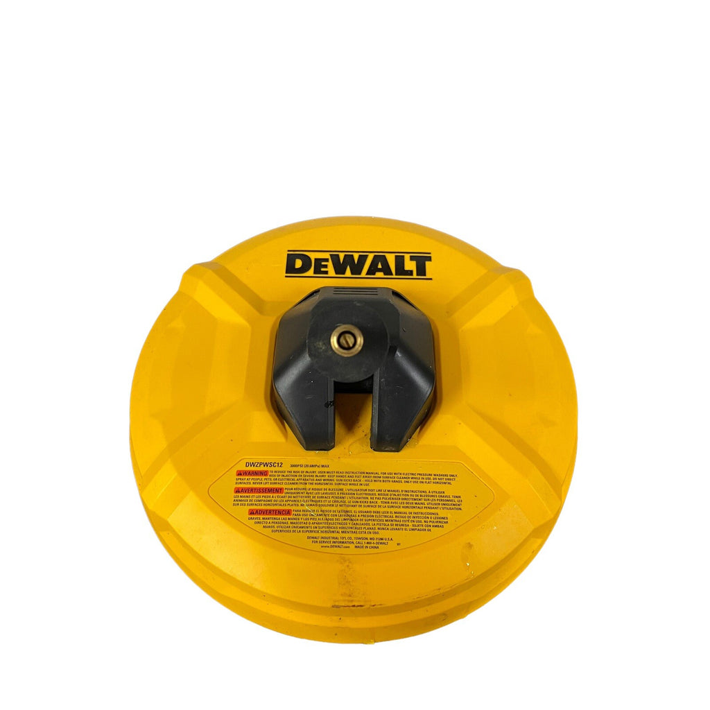 DeWalt 12 in Rotating Driveway And Sidewalk Surface Cleaner Model DWZPWSC12