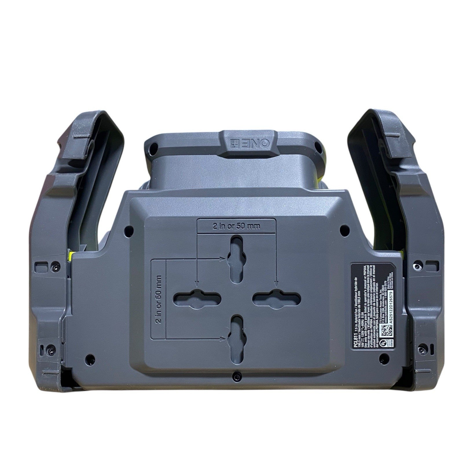 RYOBI ONE+ 18V Hybrid WHISPER Series 7.5 in 3-Speed Fan - Hyper Green - PCL811B