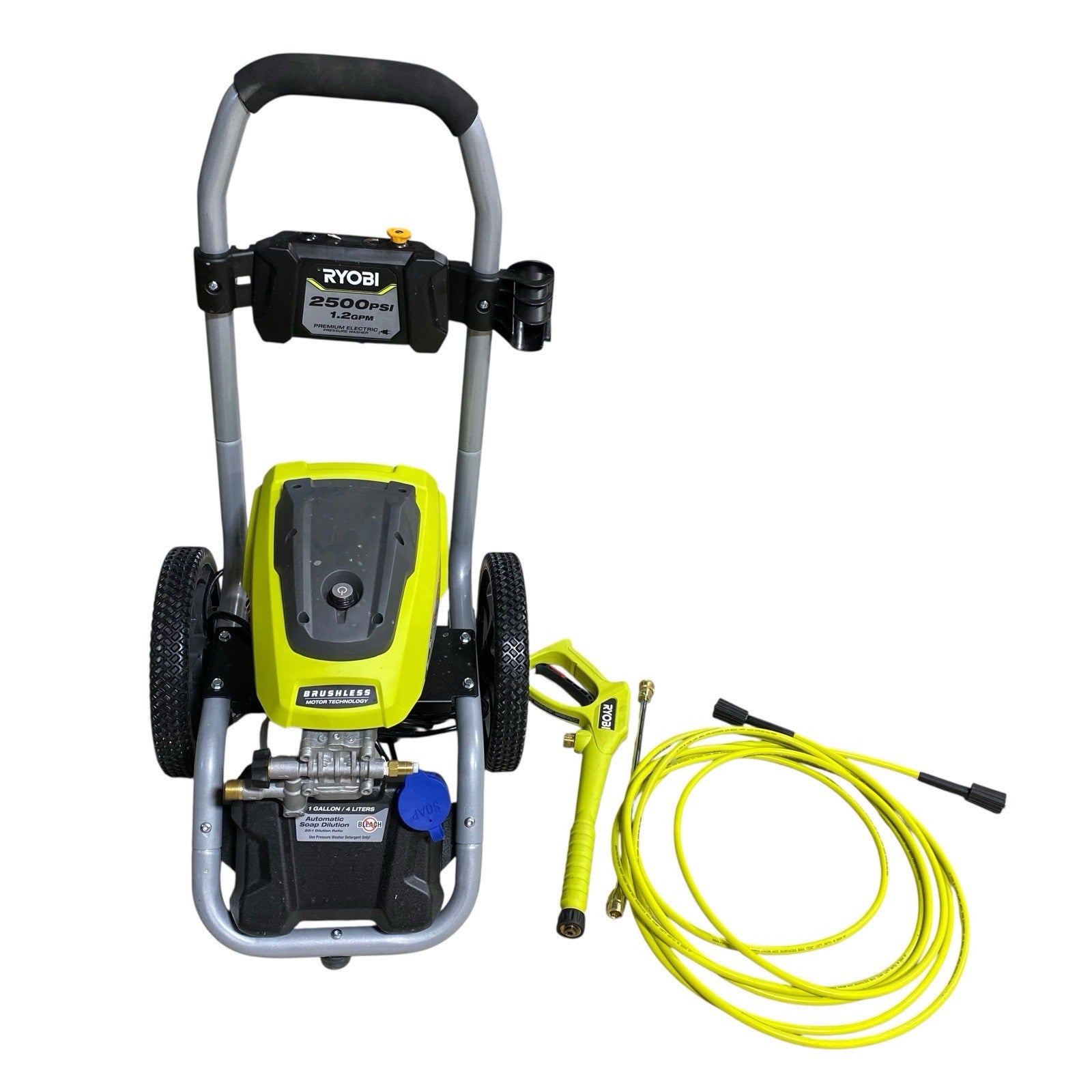 RYOBI 2500 PSI 1.2 GPM High Performance Cold Water Electric Pressure Washer