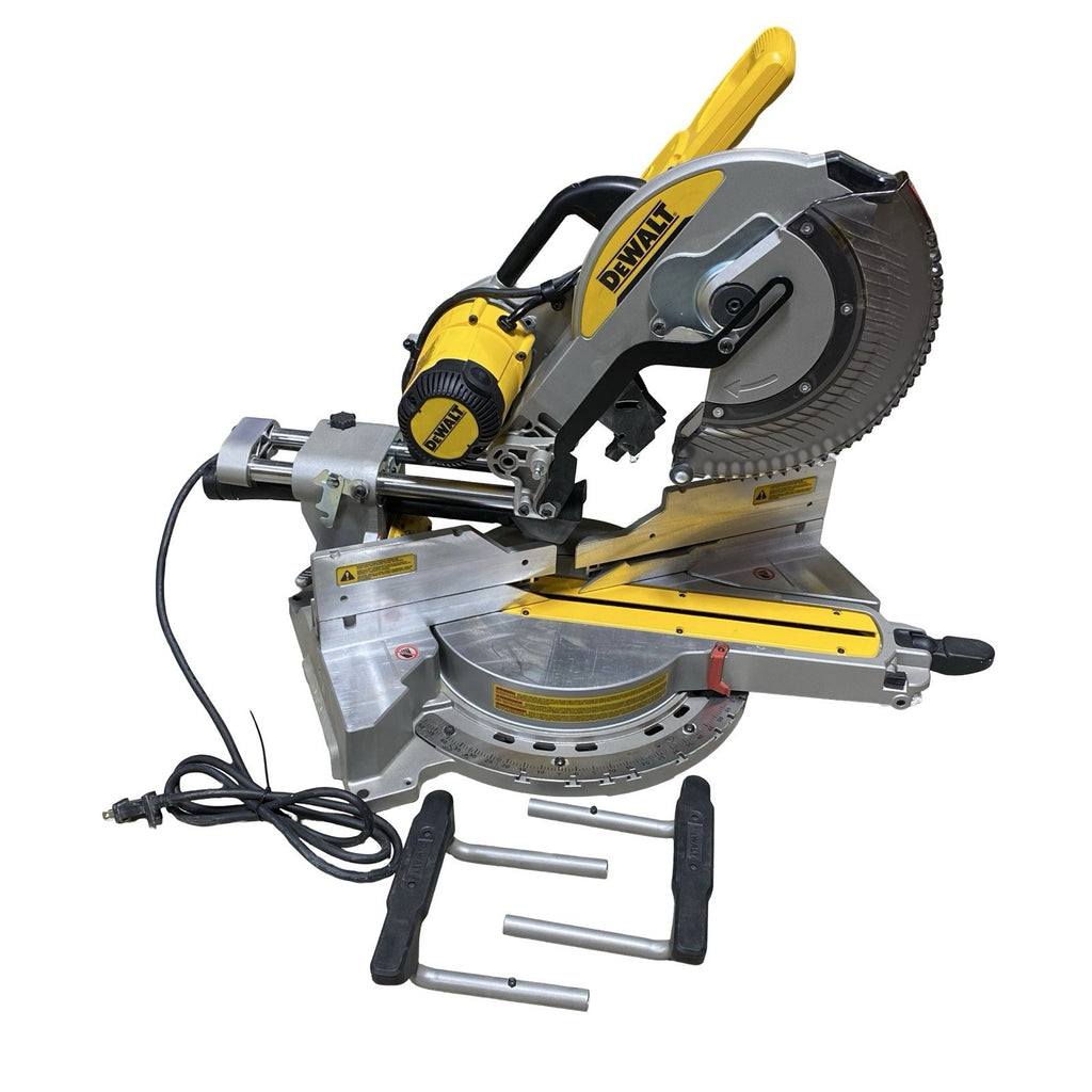 DEWALT 15 Amp 12 in. Double Bevel Sliding Compound Miter Saw w/ XPS Technology