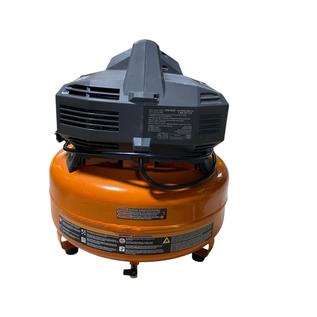 RIDGID 6 Gal. 150 PSI Portable Electric Pancake Air Compressor OF60150HB