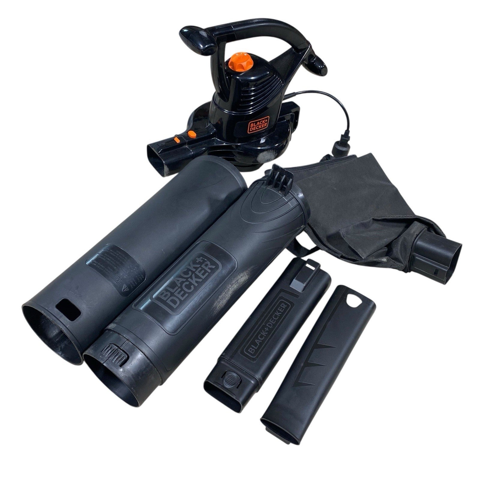 BLACK+DECKER 3-In-1 Electric Leaf Blower, Leaf Vacuum, Mulcher, 12-Amp (BV3100)