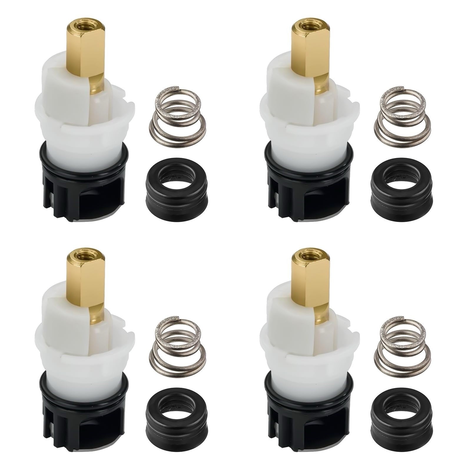 4Sets for Delta RP25513 W/ RP4993 Seat/Spring Faucet Stem Repair Kit