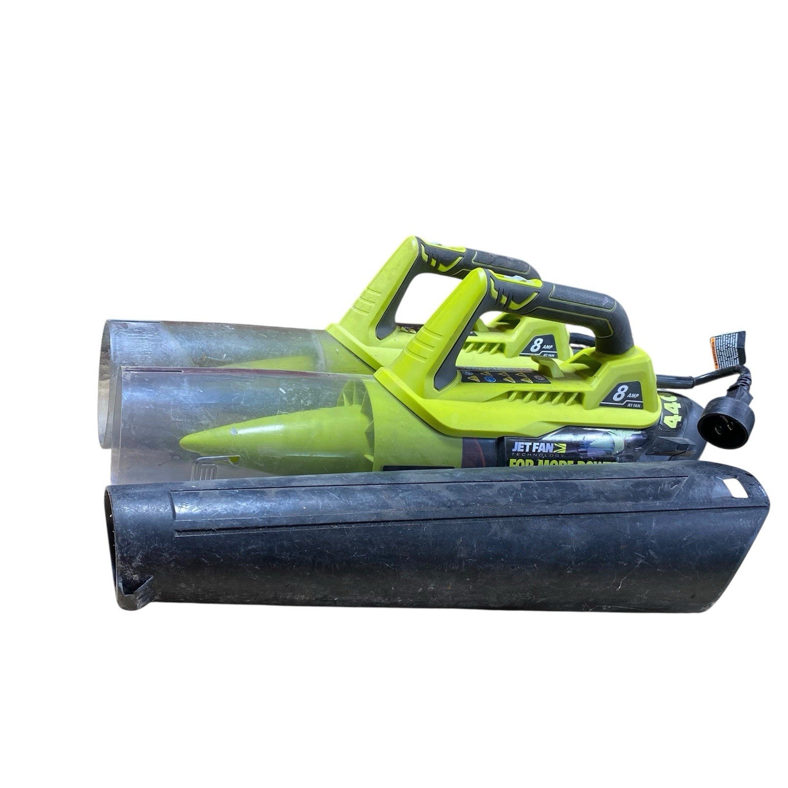 2X  Ryobi RY421021 135MPH 440CFM 8 Amp Electric Jet Fan Blower PARTS OR REPAIR