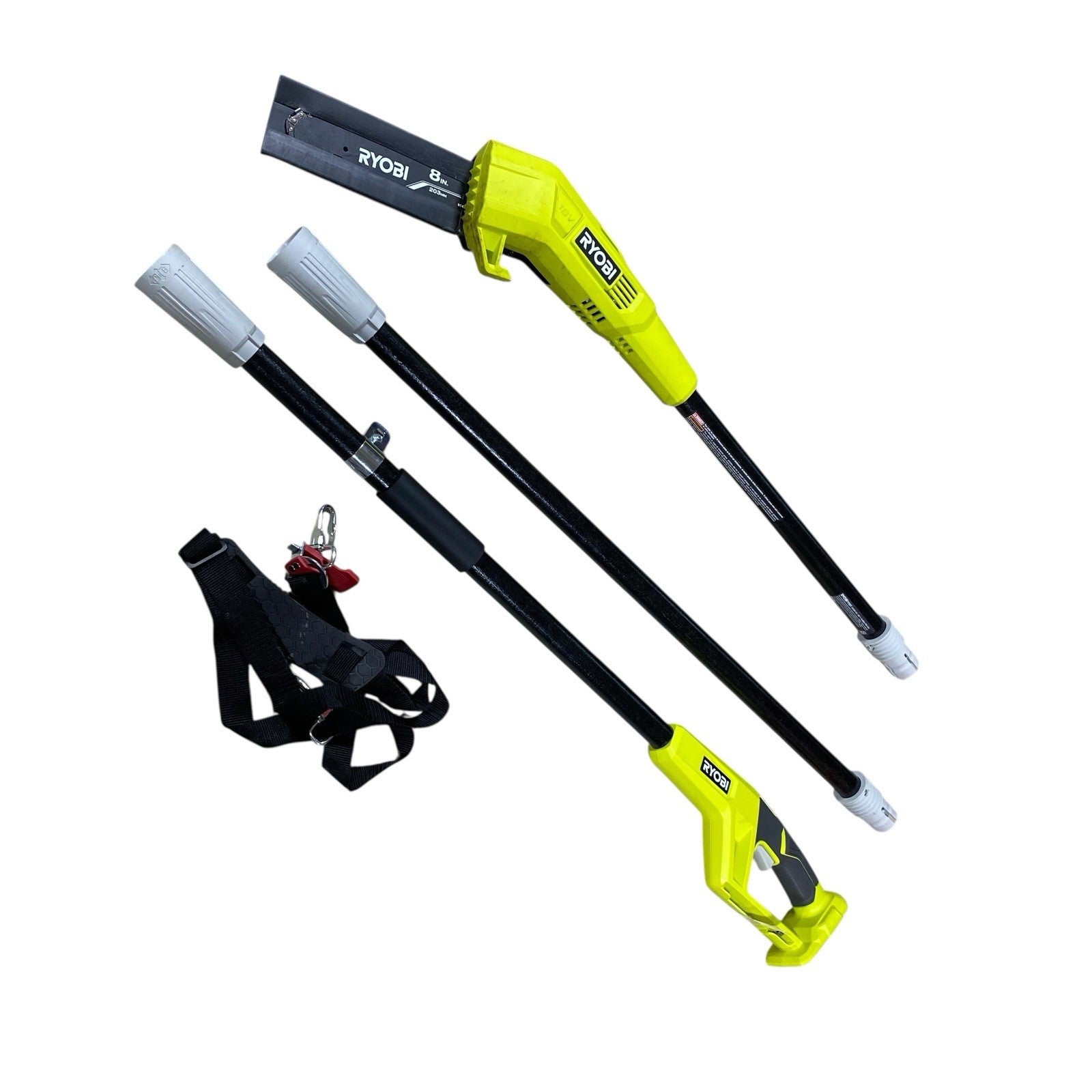 RYOBI P2510 ONE 18V Cordless Pole Saw READ FULLY - NEEDS CHAIN TENSIONER