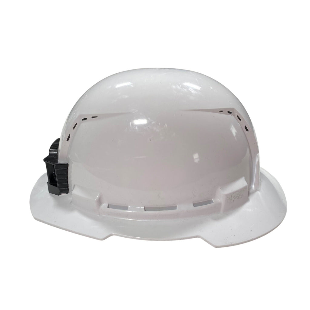Milwaukee Tool 48-73-1221 Full Brim White Full Brim Vented Hard Hat W/6Pt