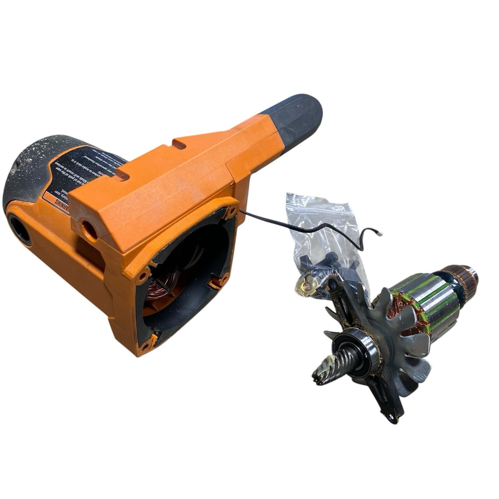 Ridgid R4222 OEM 12” Miter Saw Armature /brushes/motor/handle/switch Assembly