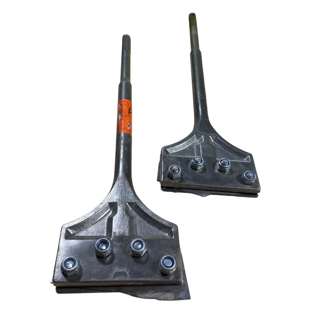 2 X Milwaukee 48-62-4096 SDS-MAX Floor Scraper for PARTS OR REPAIR ONLY