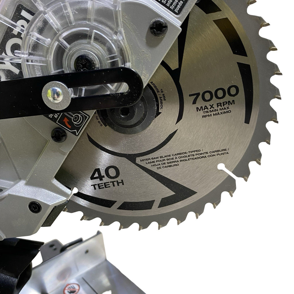 Ryobi  7 1/4 in Sliding Compound Miter Saw Corded TSS702 (Corded)