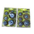 2 X RYOBI A72601 Wire Wheel Assortment Set 6-Piece | USED
