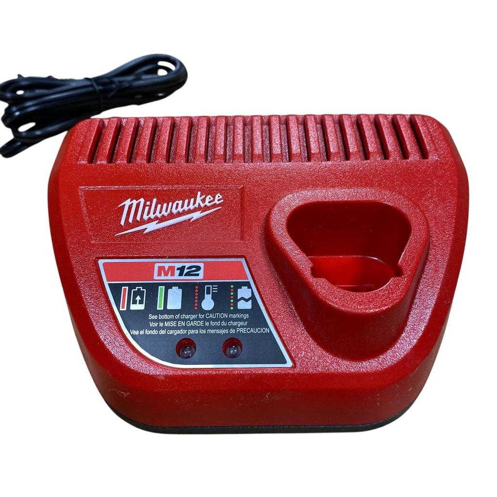 Milwaukee 48-59-2401 M12 12V Lithium Ion Battery Charger 12 Volt