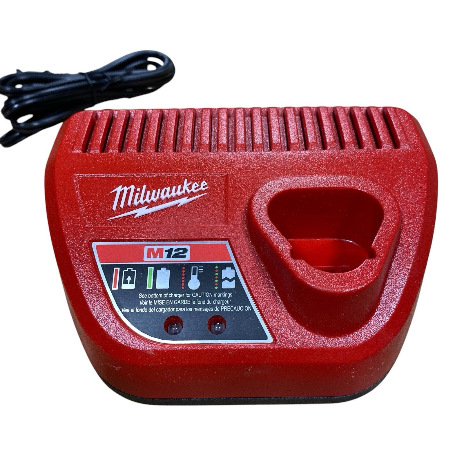 Milwaukee 48-59-2401 M12 12V Lithium Ion Battery Charger 12 Volt
