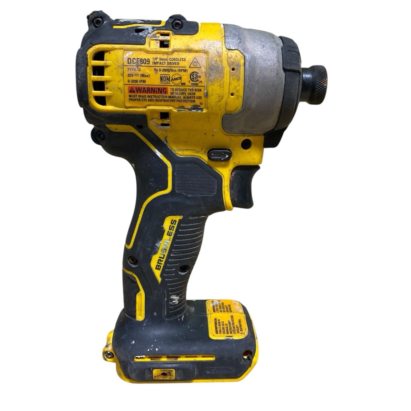 DeWalt DCF809 20V MAX 1/4" Impact Driver (Tool Only)
