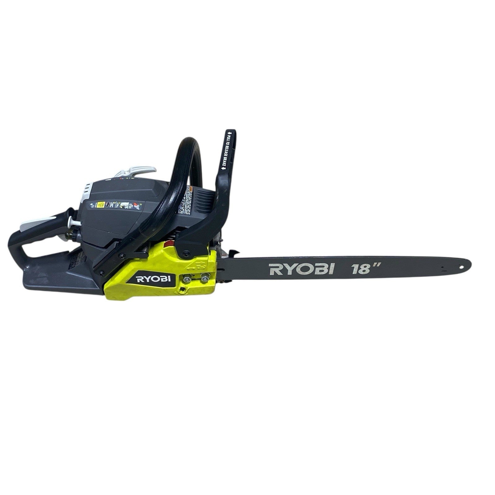 Ryobi 2 Cycle 18in" 38cc Gas Powered Chainsaw RY3818 & Hard Case NO CHAIN