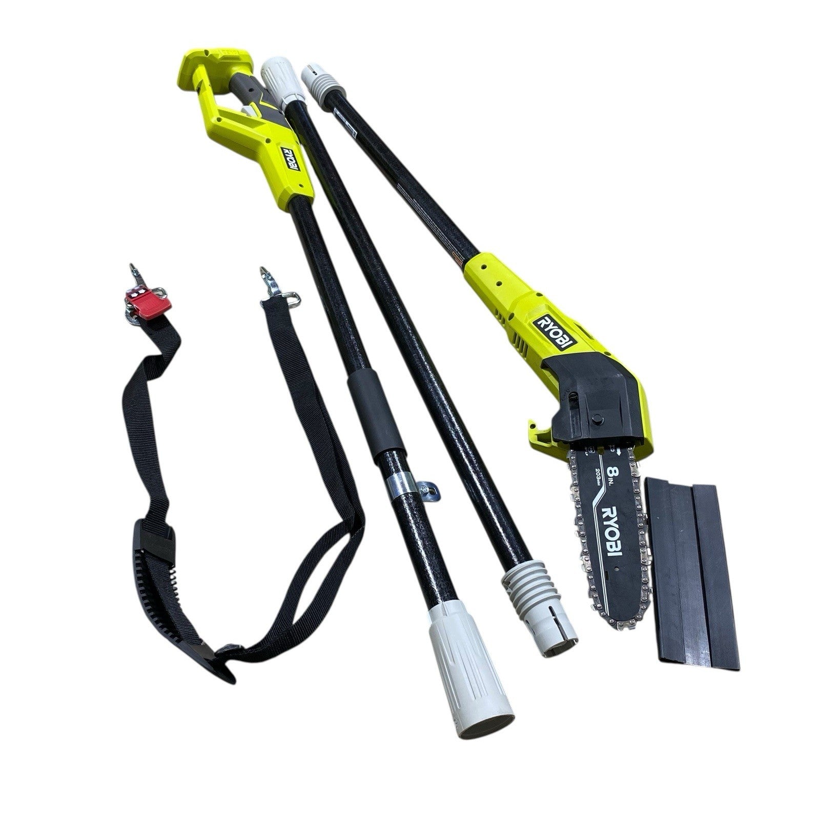 RYOBI 18V  8-inch Cordless Battery Oil-Free Pole Saw (Tool Only)
