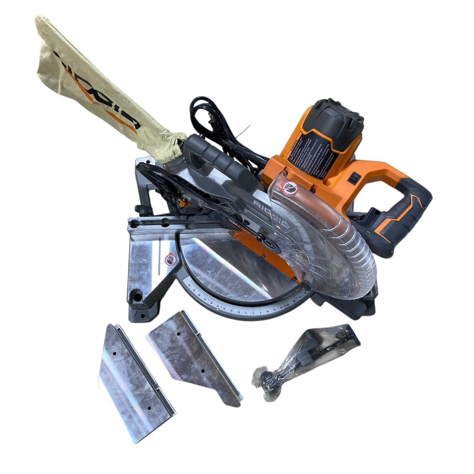 RIDGID Miter Saw R4113 10" Dual Bevel Compound Miter Saw Free Shipping