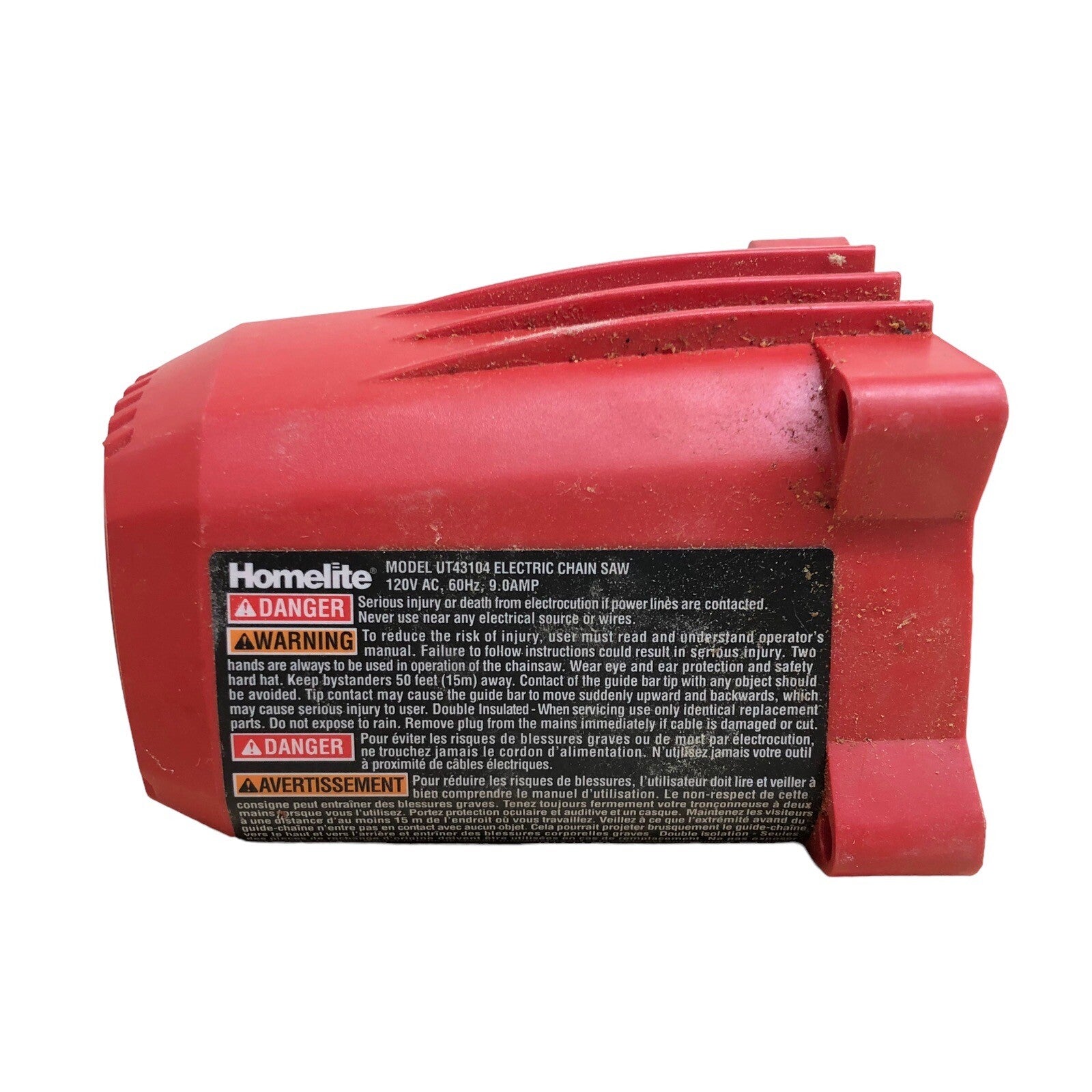 Genuine Chainsaw Parts Motor Housing -Homelite 14” Electric Chainsaw-UT43104