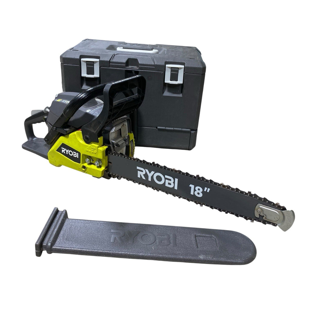 Ryobi 2 Cycle 18in" 38cc Gas Powered Chainsaw RY3818 & Hard Case