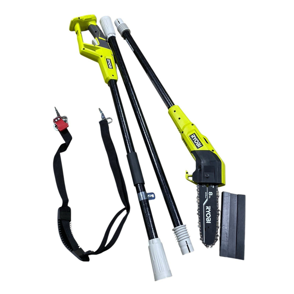 RYOBI 18V  8-inch Cordless Battery Oil-Free Pole Saw (Tool Only)