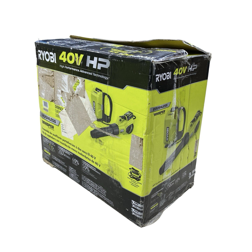 Ryobi RY404180 40V Cordless Backpack/Handheld Blower (TOOL ONLY)