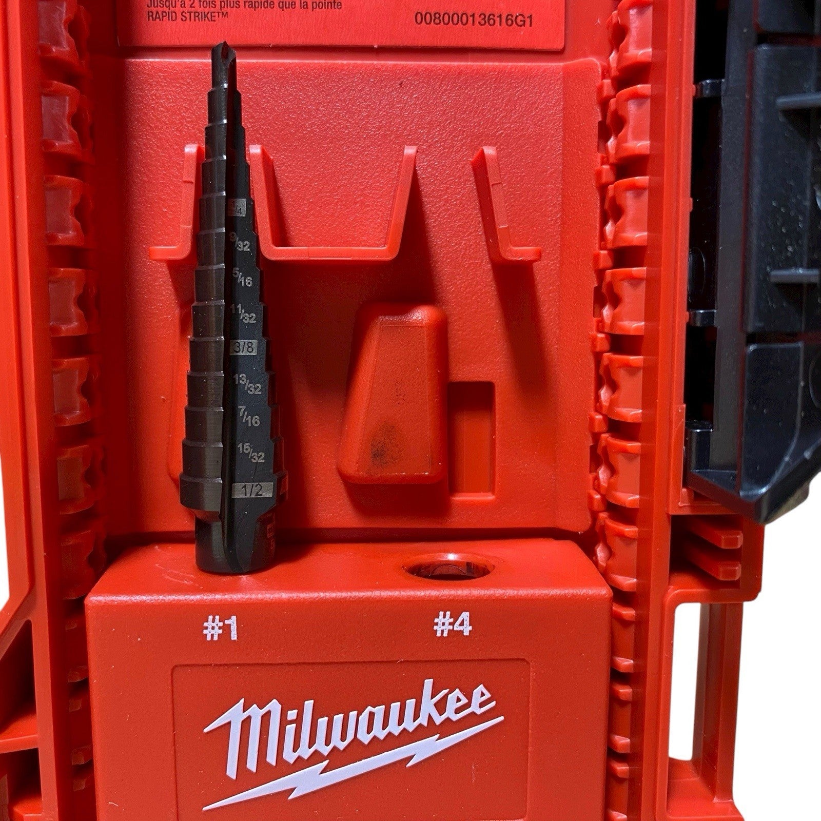 Milwaukee 48-89-9222 9pc Black Oxide Step Bits