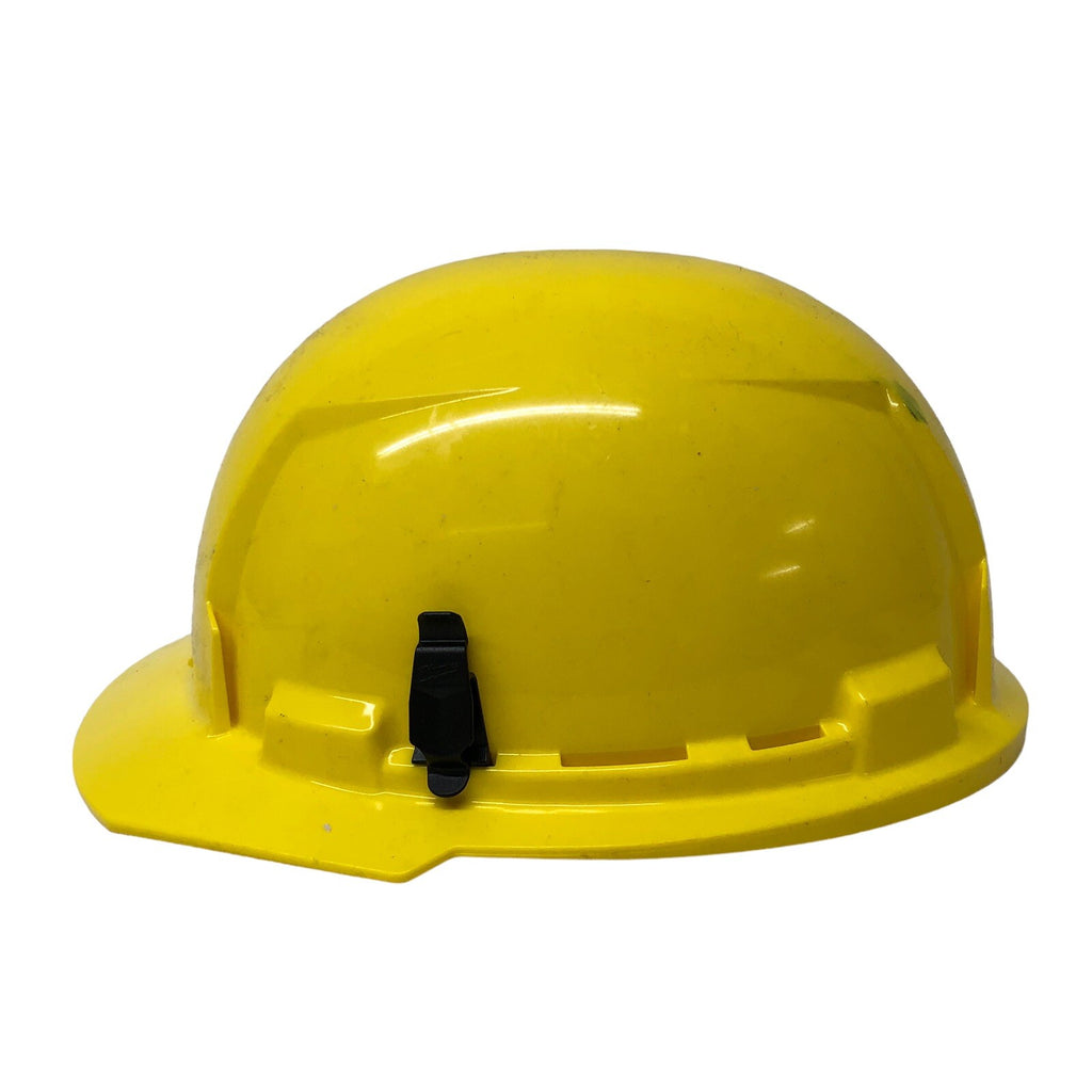 Milwaukee Tool 48-73-1122 Yellow Front Brim Hard Hat W/6Pt Ratcheting Suspension
