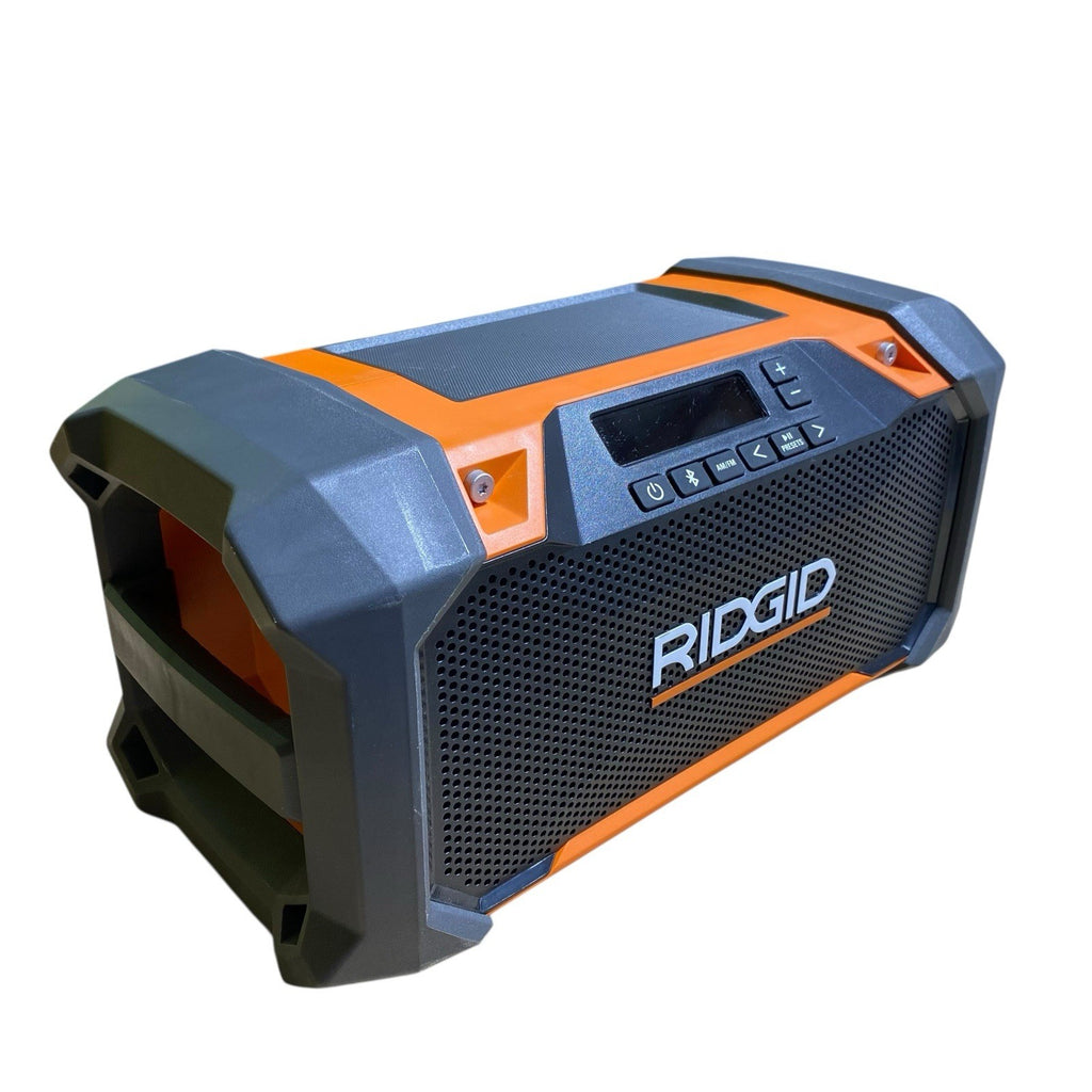 RIDGID R84089 18V Hybrid Jobsite Radio with Bluetooth (NO AC/DC ADAPTOR)