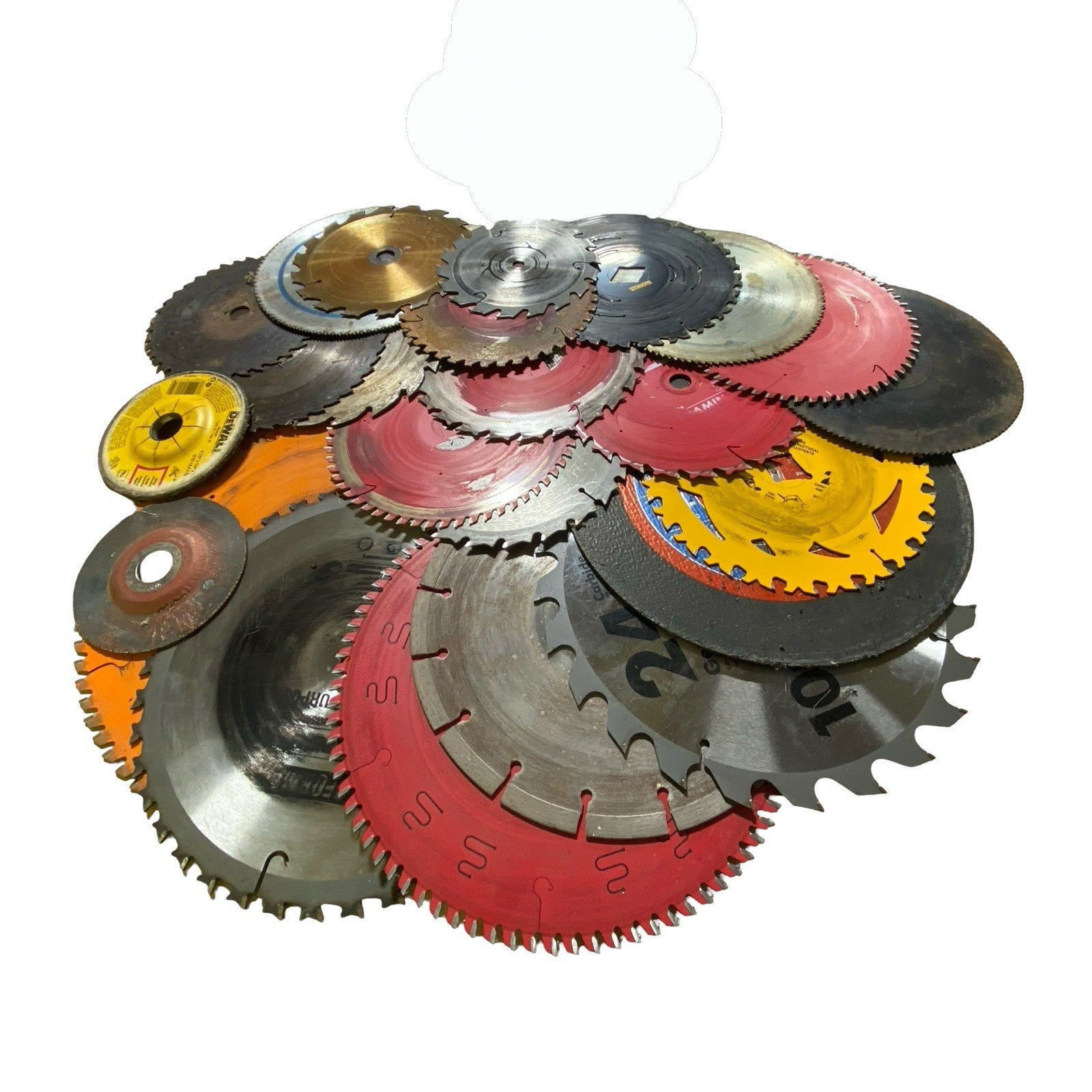 LOT of 23 Circular|Miter|Metal Saw Blades 5 to 12 Inch