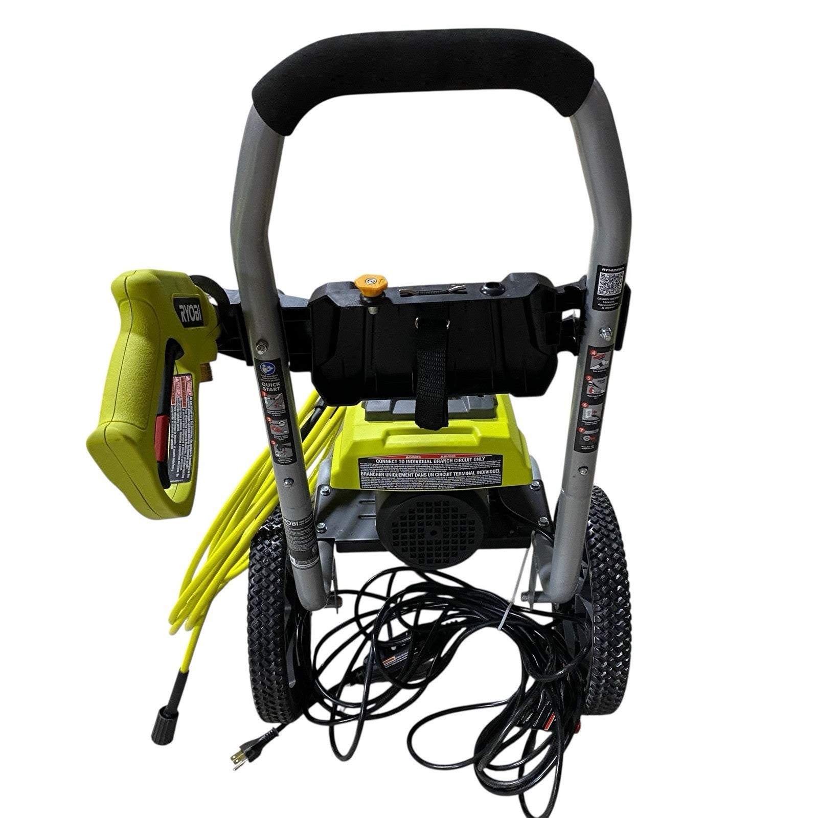 RYOBI 2500 PSI 1.2 GPM High Performance Cold Water Electric Pressure Washer