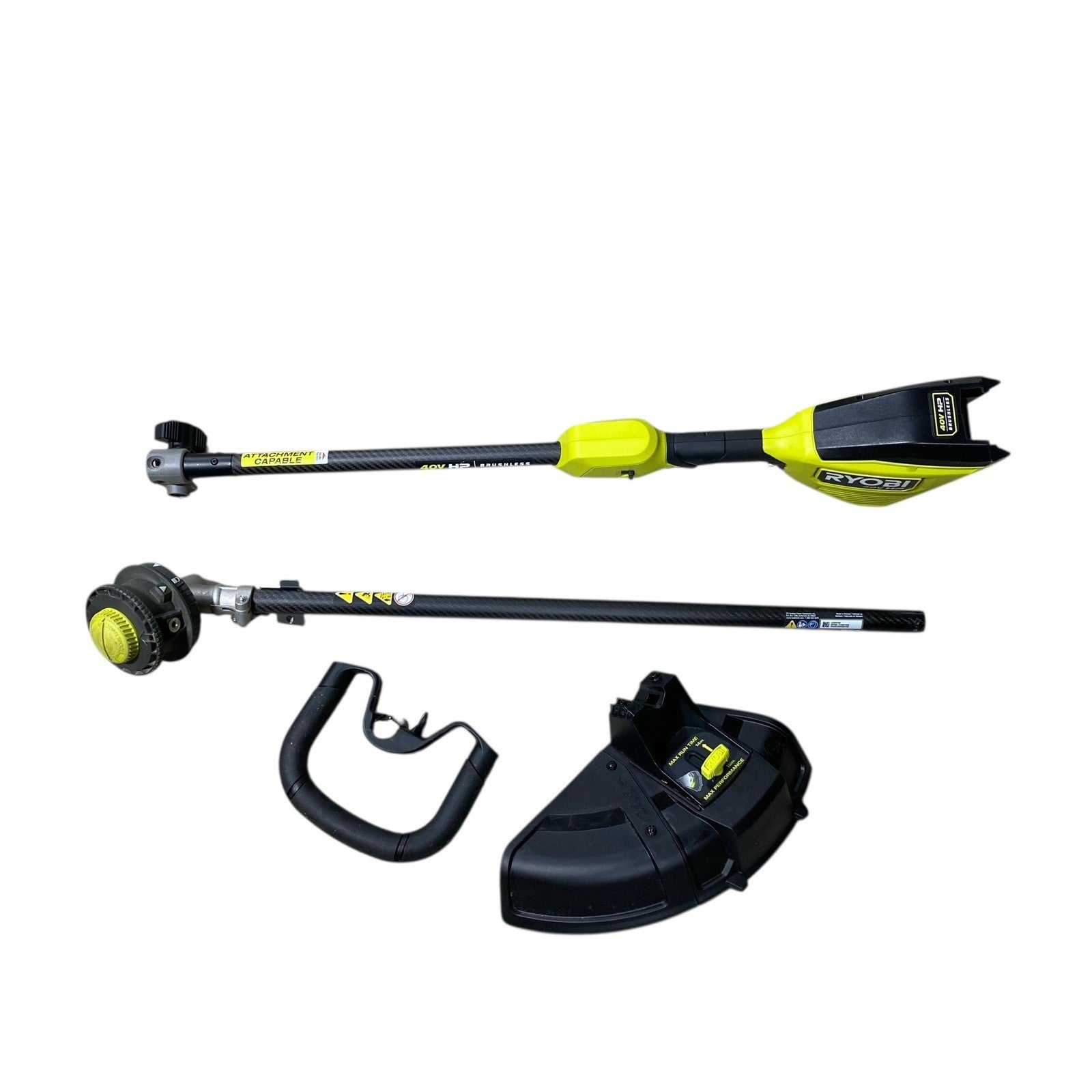 RYOBI 40V Brushless 16" Carbon Fiber Shaft String Trimmer RY40HPST01K Tool Only