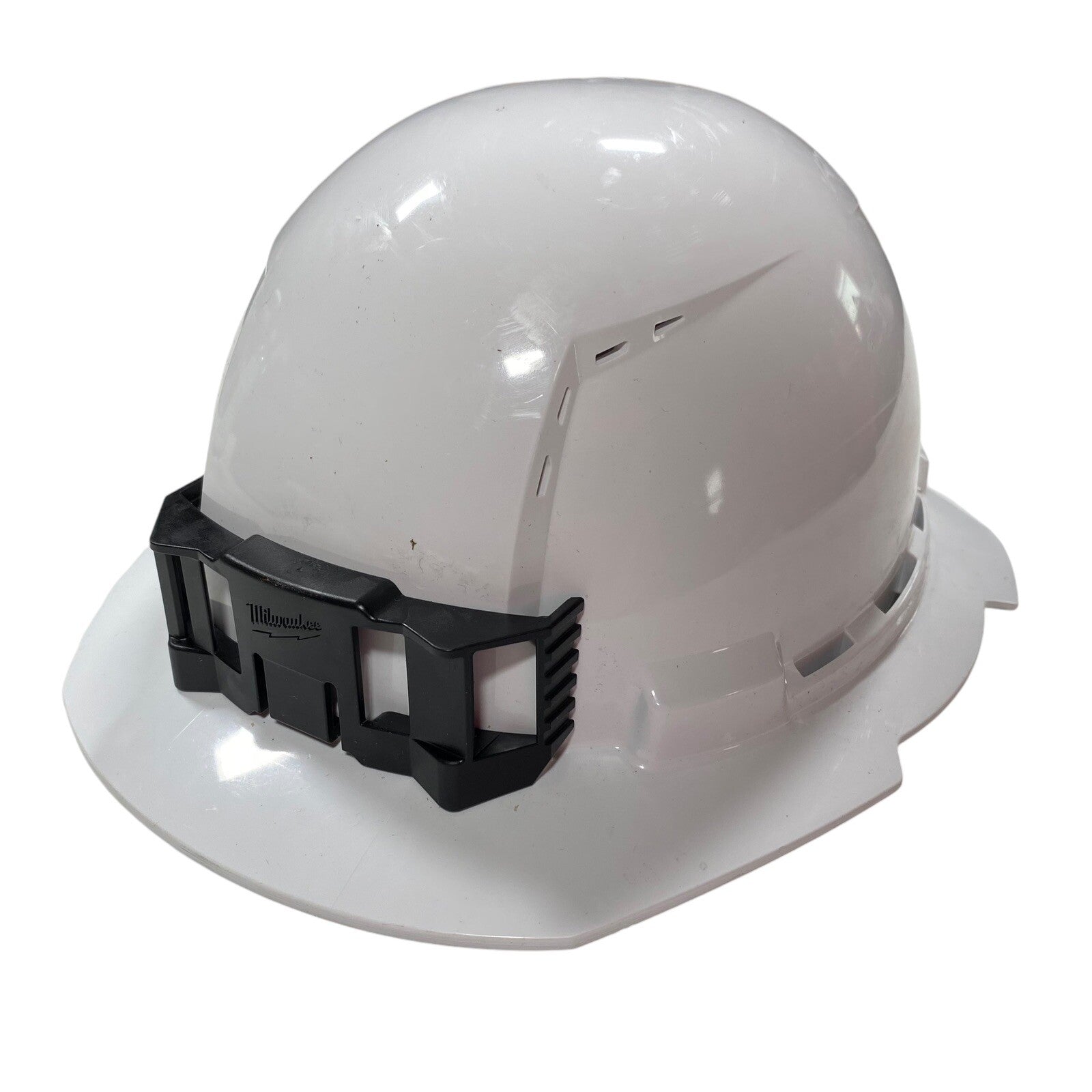 Milwaukee Tool 48-73-1221 Full Brim White Full Brim Vented Hard Hat W/6Pt