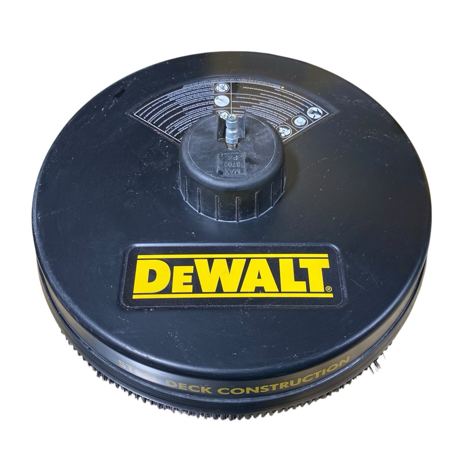 DEWALT 3700PSI 18" Steel Surface Cleaner For Gas Power Washer DXPA37SC (USED)