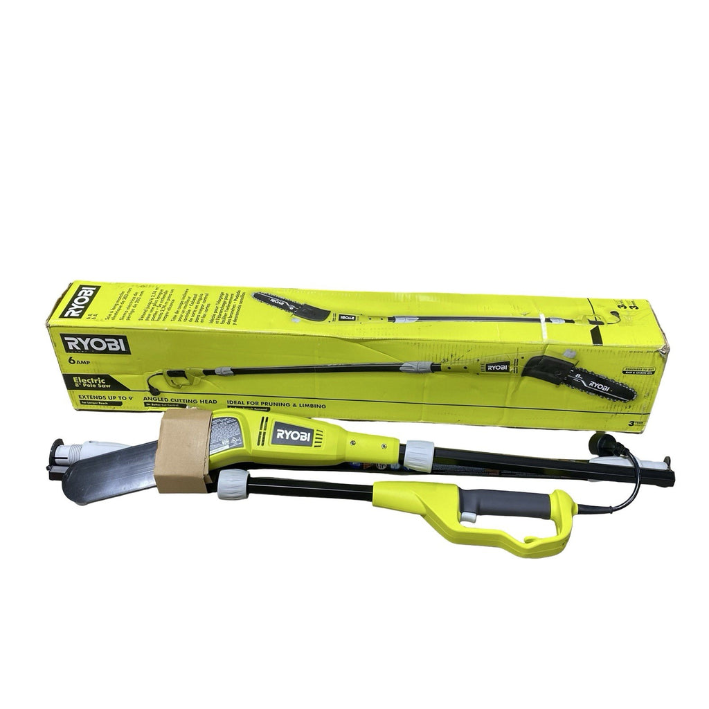 Ryobi 8 in. 6 Amp Electric Pruner Branch Cutter Pole Saw - RY43161