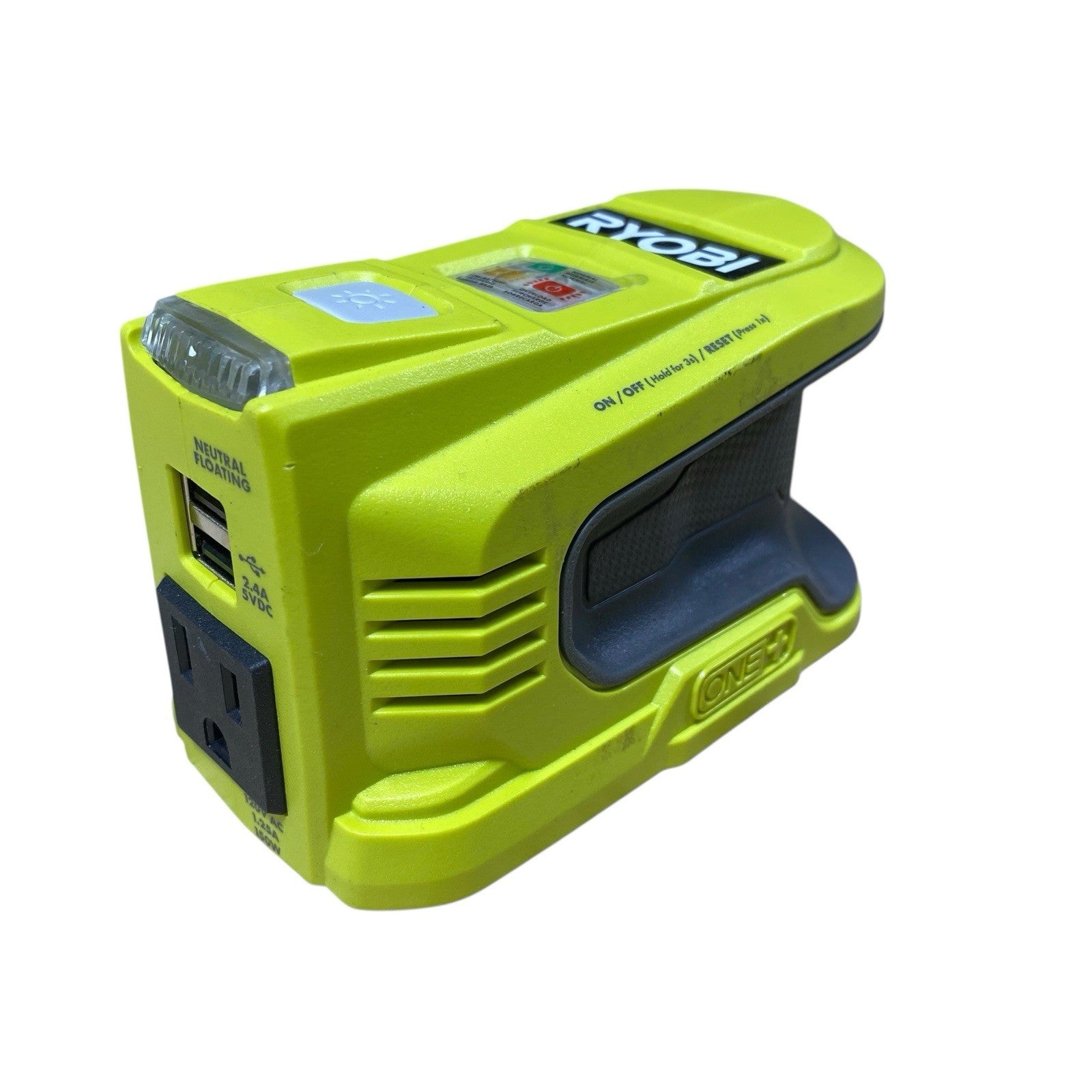 Ryobi RYi150BGA 18V ONE+ 150-Watt Portable Battery Inverter Power Source