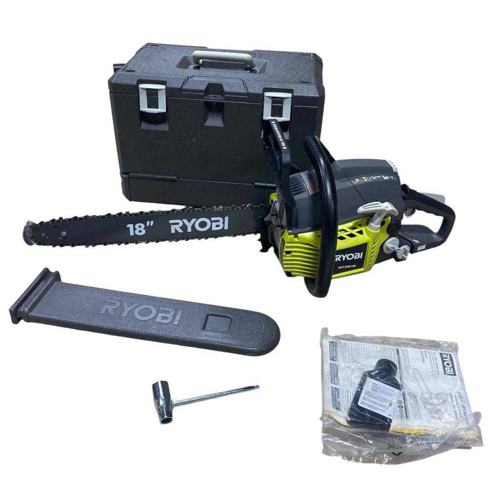 18" Chainsaw Ryobi RY3818 18" 38cc 2-Cycle