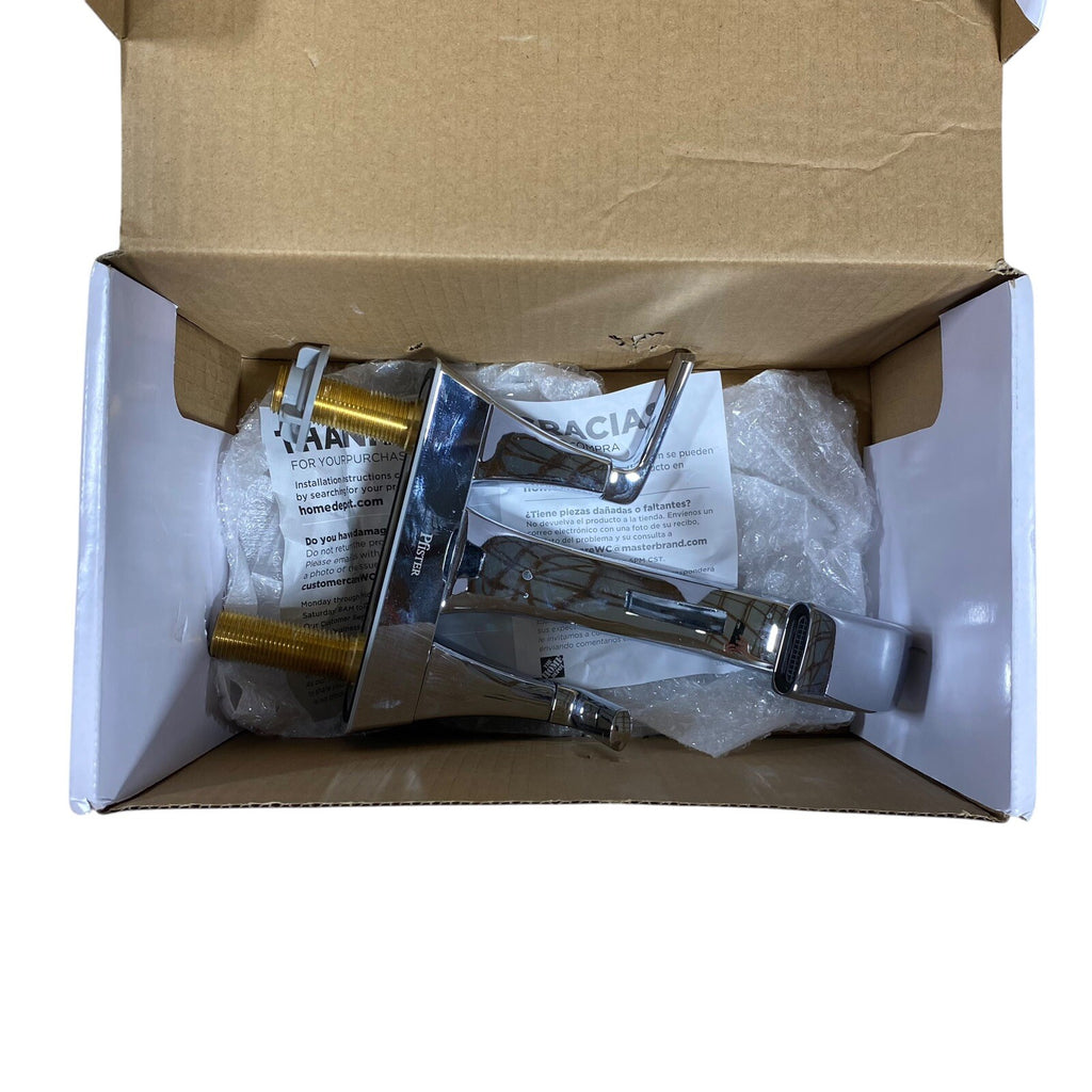 Pfister LF-048-BIEC Bruxie 4in Centerset 2-Handle Bathroom Faucet Chrome