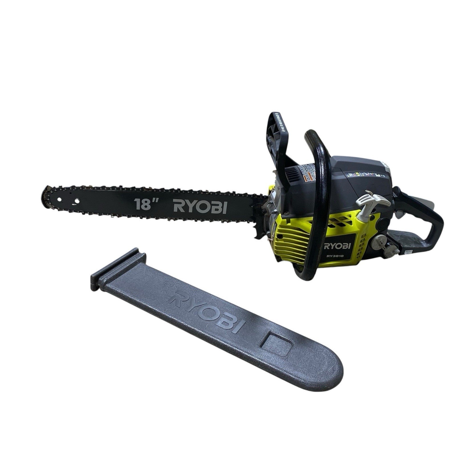 Ryobi 2 Cycle 18in" 38cc Gas Powered Chainsaw RY3818 & Hard Case