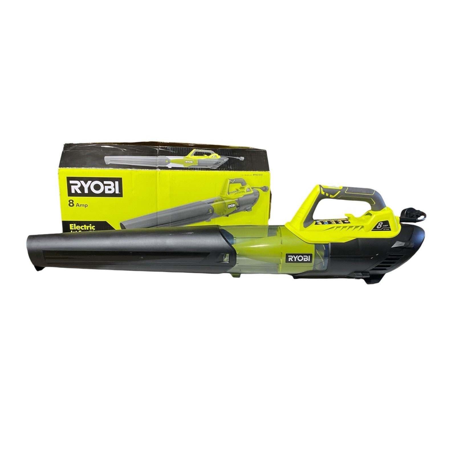 RYOBI (RY421021VNM), 135 MPH 440 CFM 8 Amp Electric Jet Fan Blower