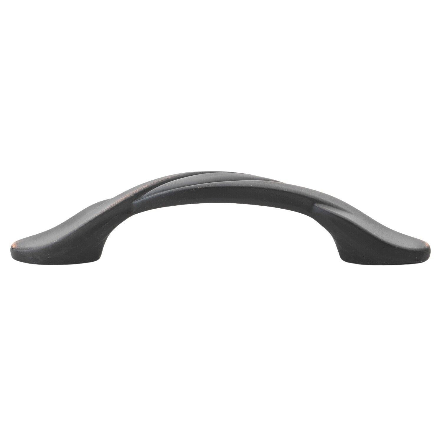GlideRite 3" CC Twist Cabinet Hardware Handle Pull Oil Rubbed Bronze 87340-ORB-1