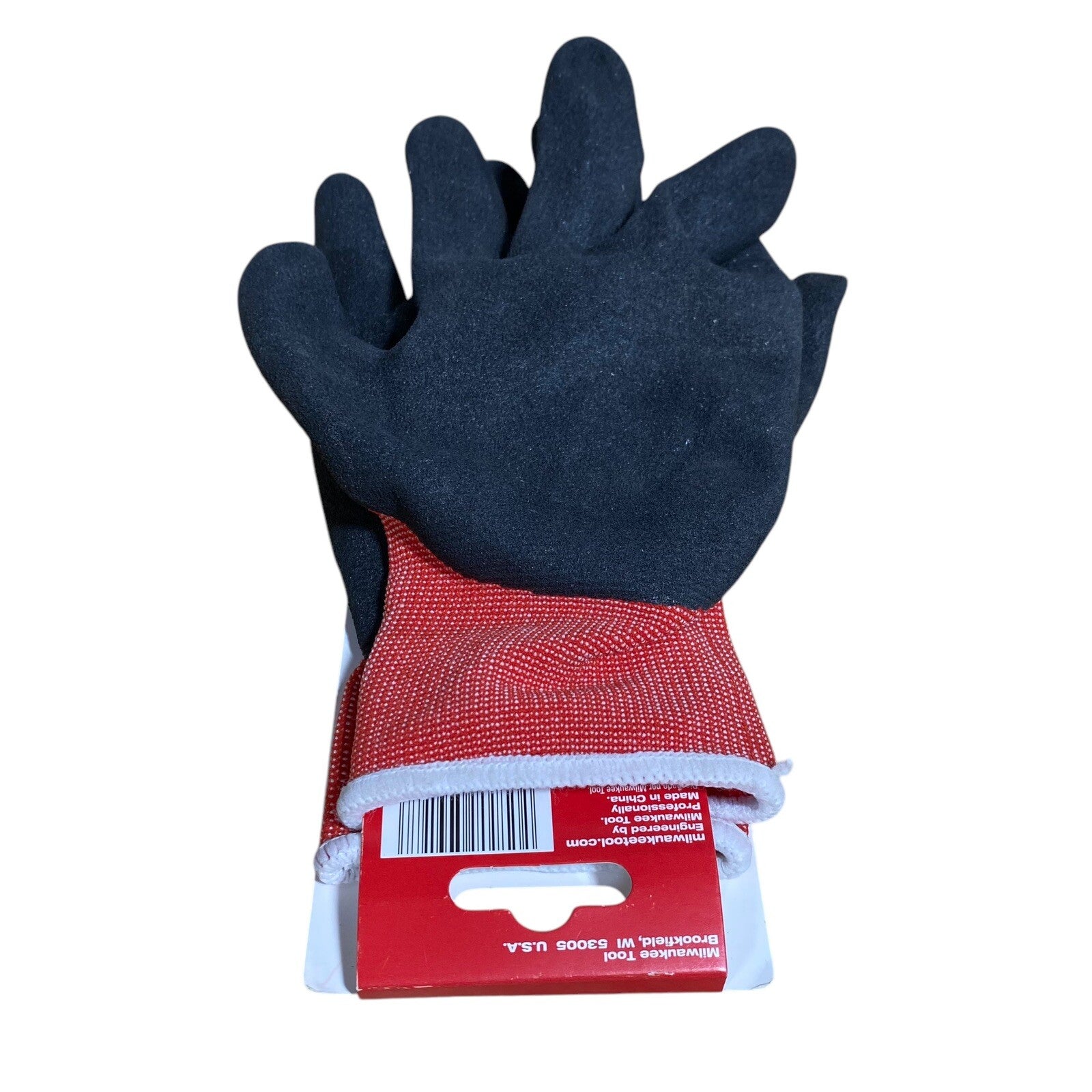 1 PAIR MILWAUKEE CUT LEVEL 1 DIPPED GLOVES 48-22-8902 9"/LARGE