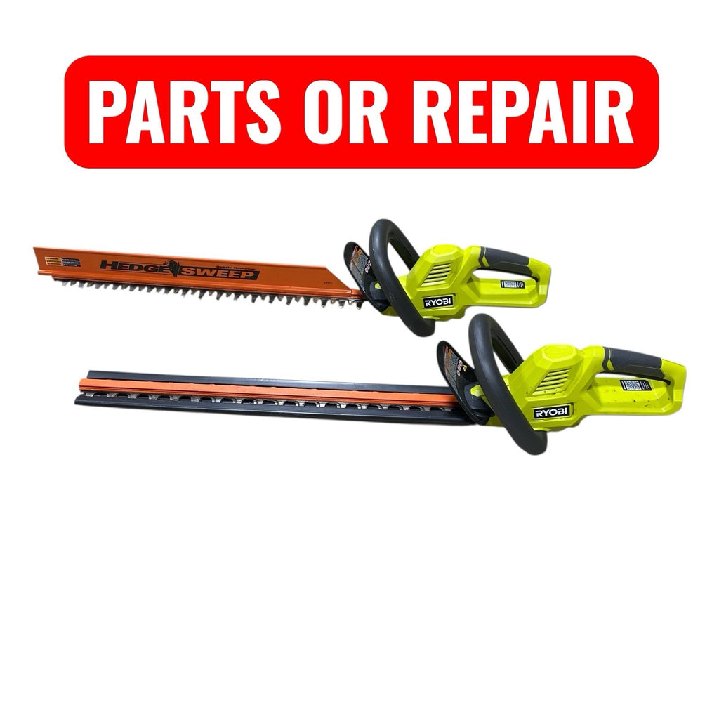 FOR PARTS OR REPAIR - Ryobi RY40HG01 40V 24 in. Cordless Hedge Trimmer