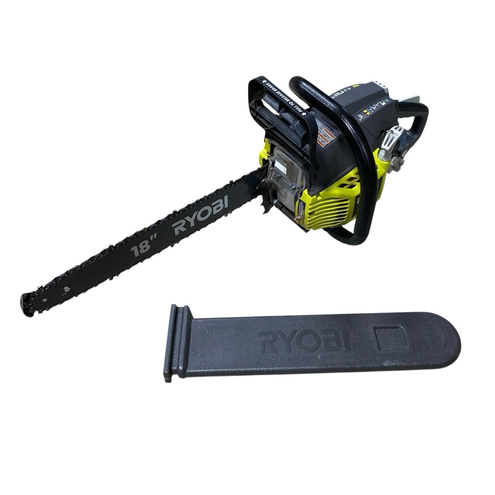 Ryobi 2 Cycle 18in" 38cc Gas Powered Chainsaw RY3818 & Hard Case