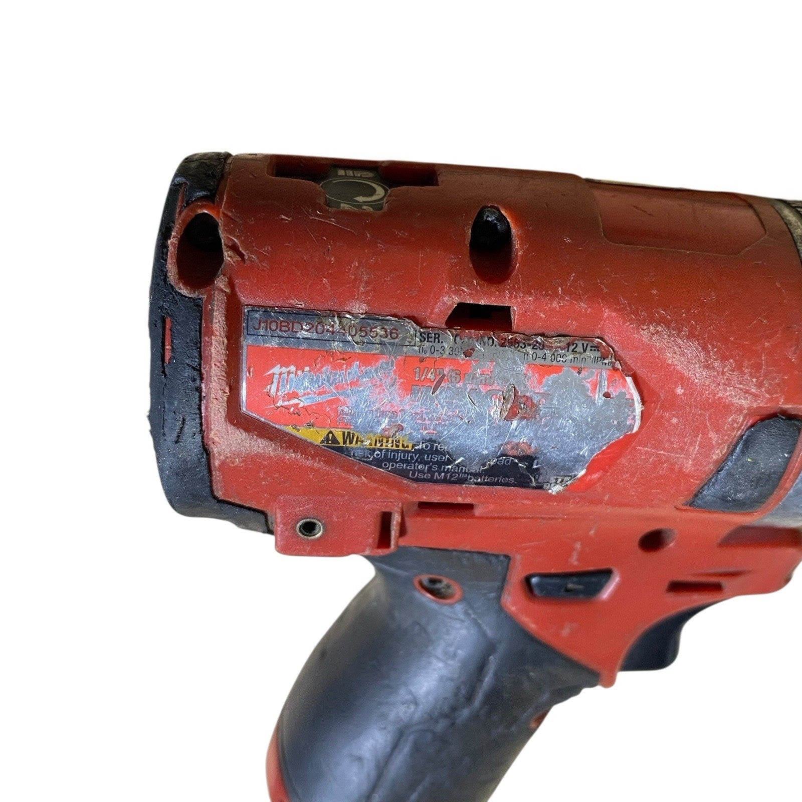 Milwaukee 2553-20 M12 FUEL 1/4" Hex Impact Driver ( Tool Only ) FOR PARTS/REPAIR