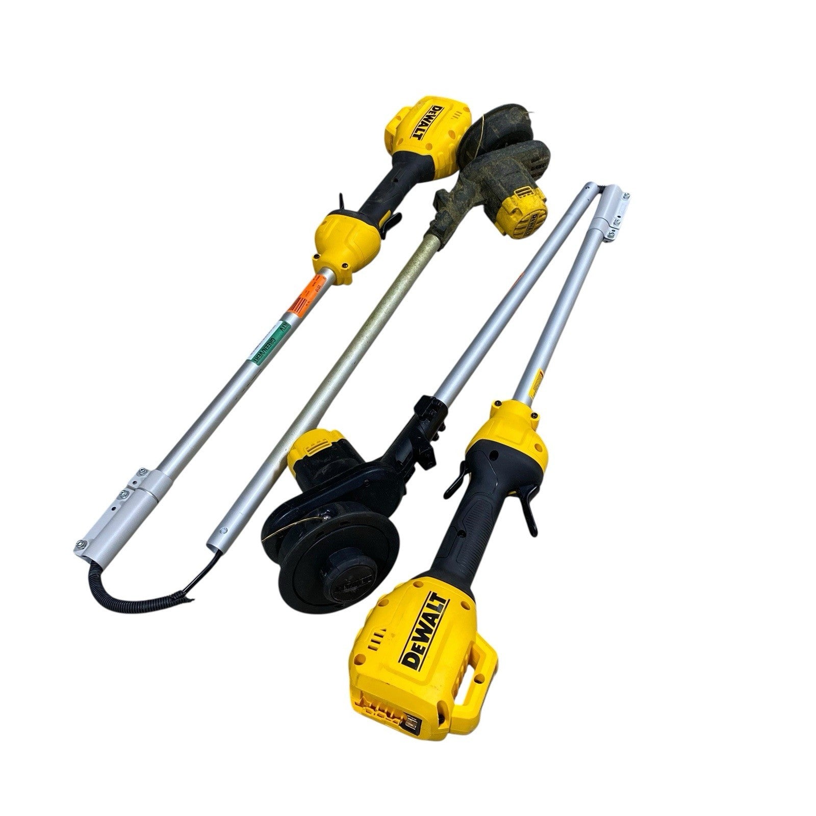 2 X DeWalt DCST925 20V Lithium-ion 13" Cordless String Trimmers PARTS OR REPAIR