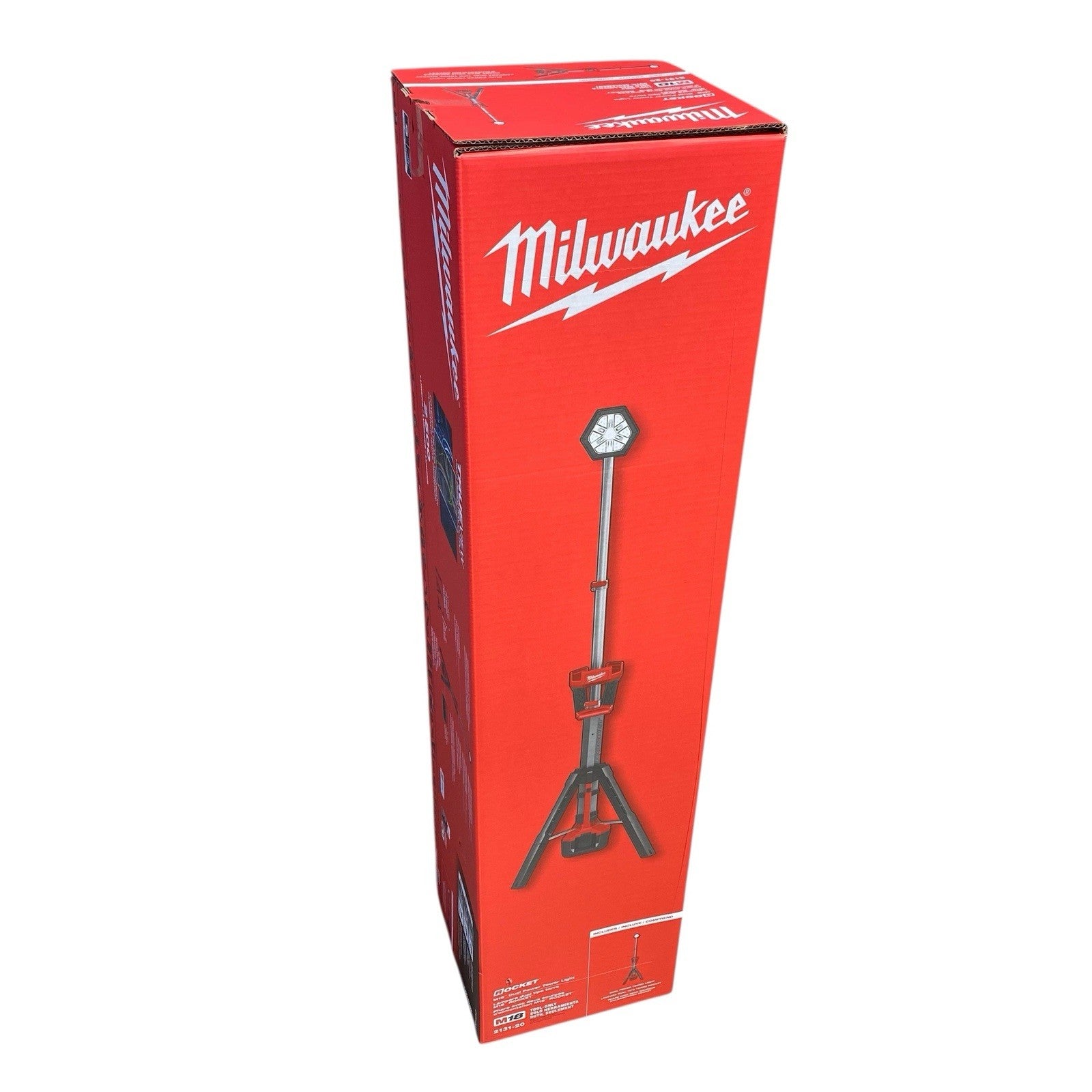 Milwaukee 2131-20 M18 18V Li-Ion ROCKET Dual Power Tower Light-(Bare Tool) NEW