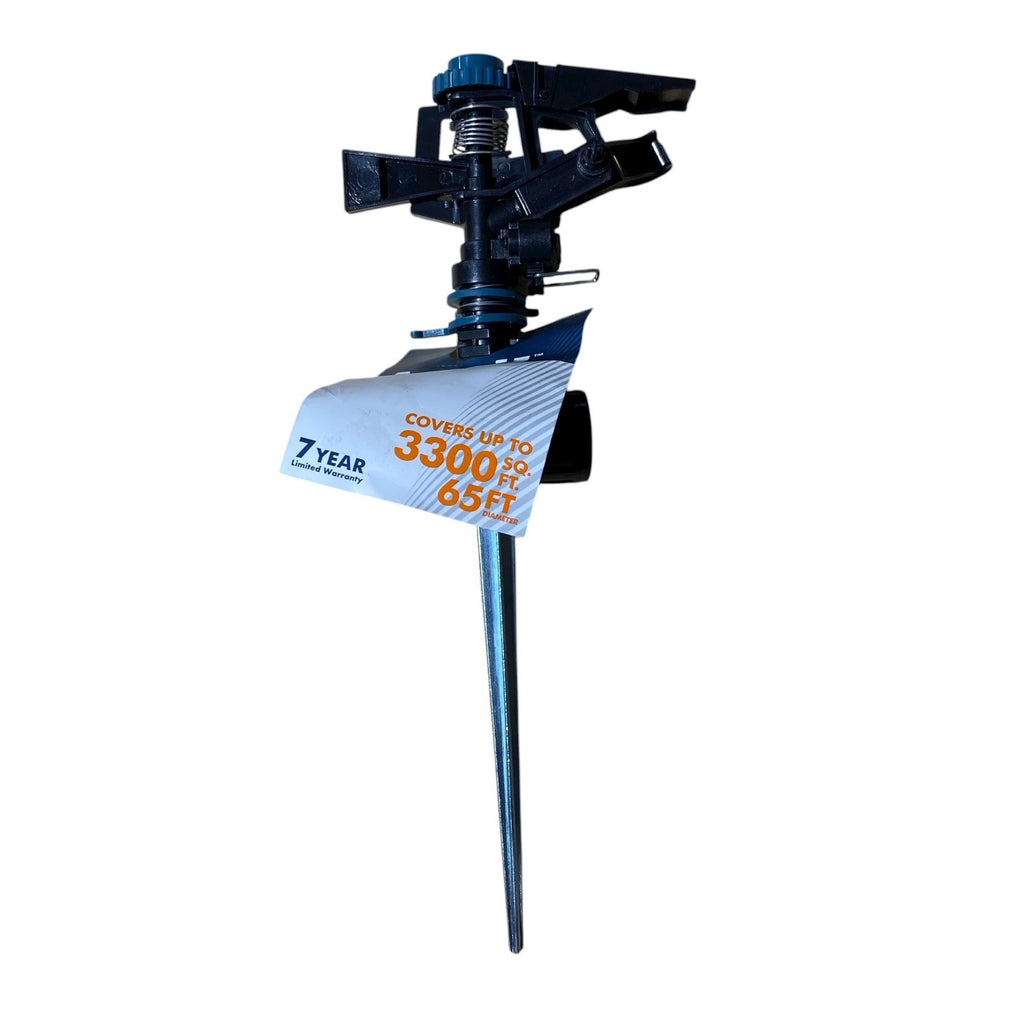 2 X Pulsating Lawn Sprinkler , coverage of up to 3,300 sq. ft.