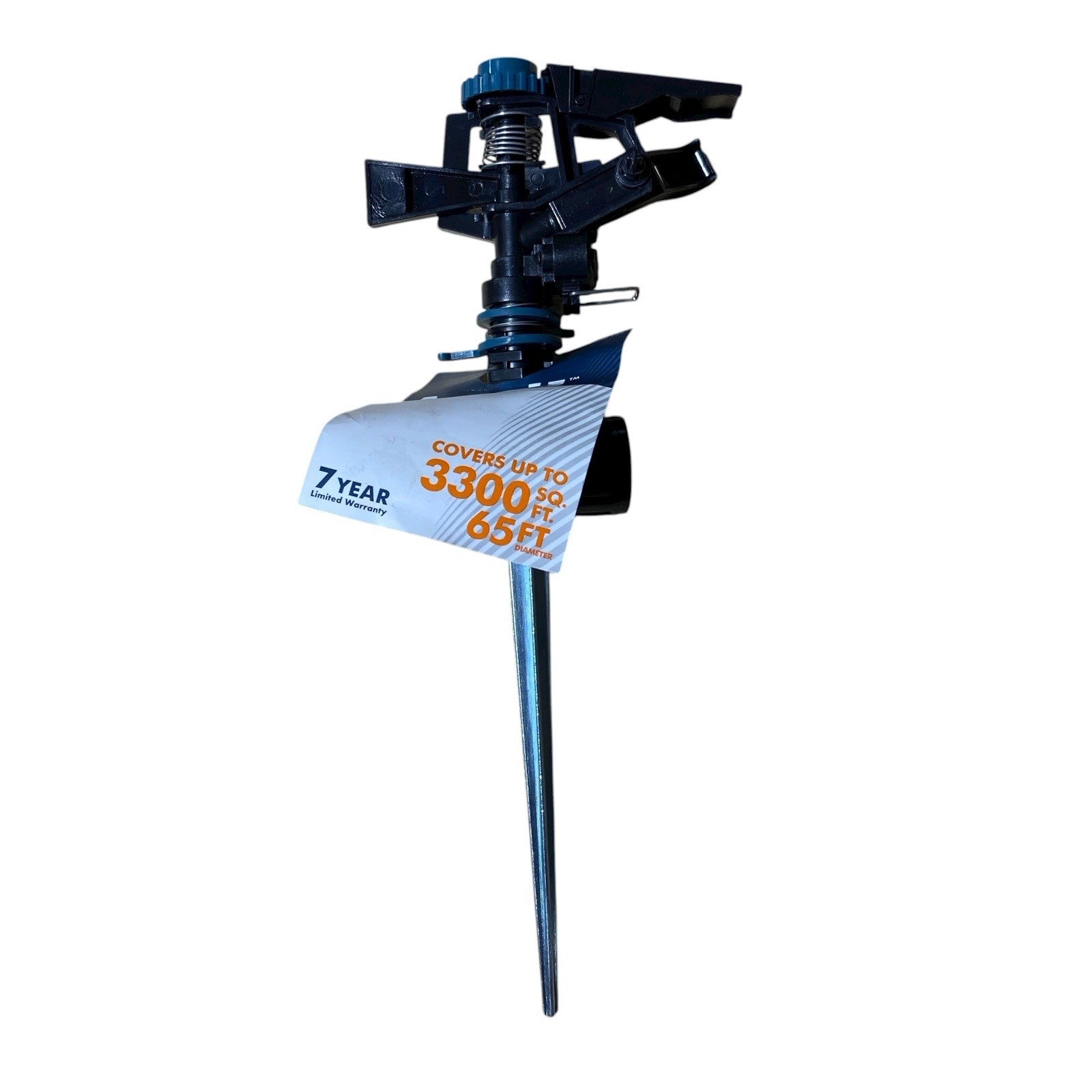 2 X Pulsating Lawn Sprinkler , coverage of up to 3,300 sq. ft.