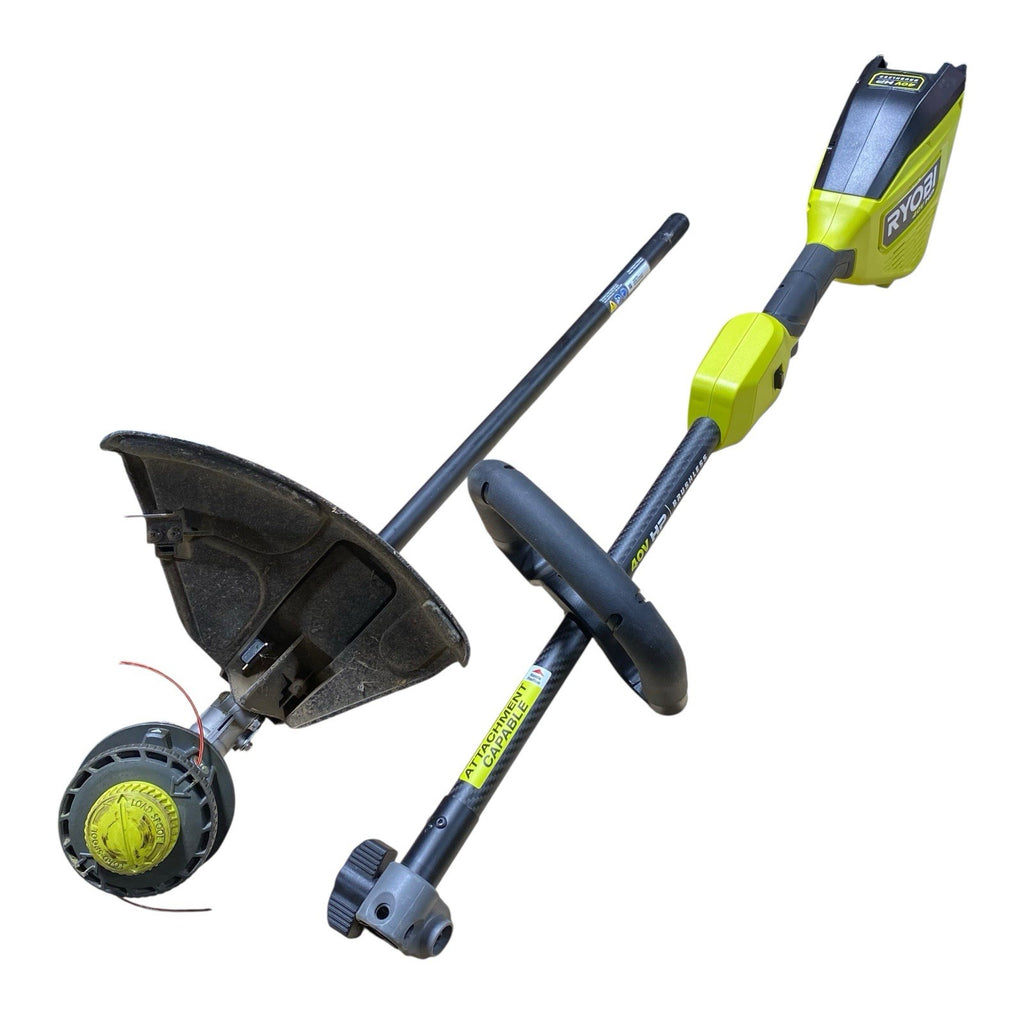 RYOBI RY40HPST01K 40V Brushless 16" Carbon Fiber Shaft String Trimmer- TOOL ONLY