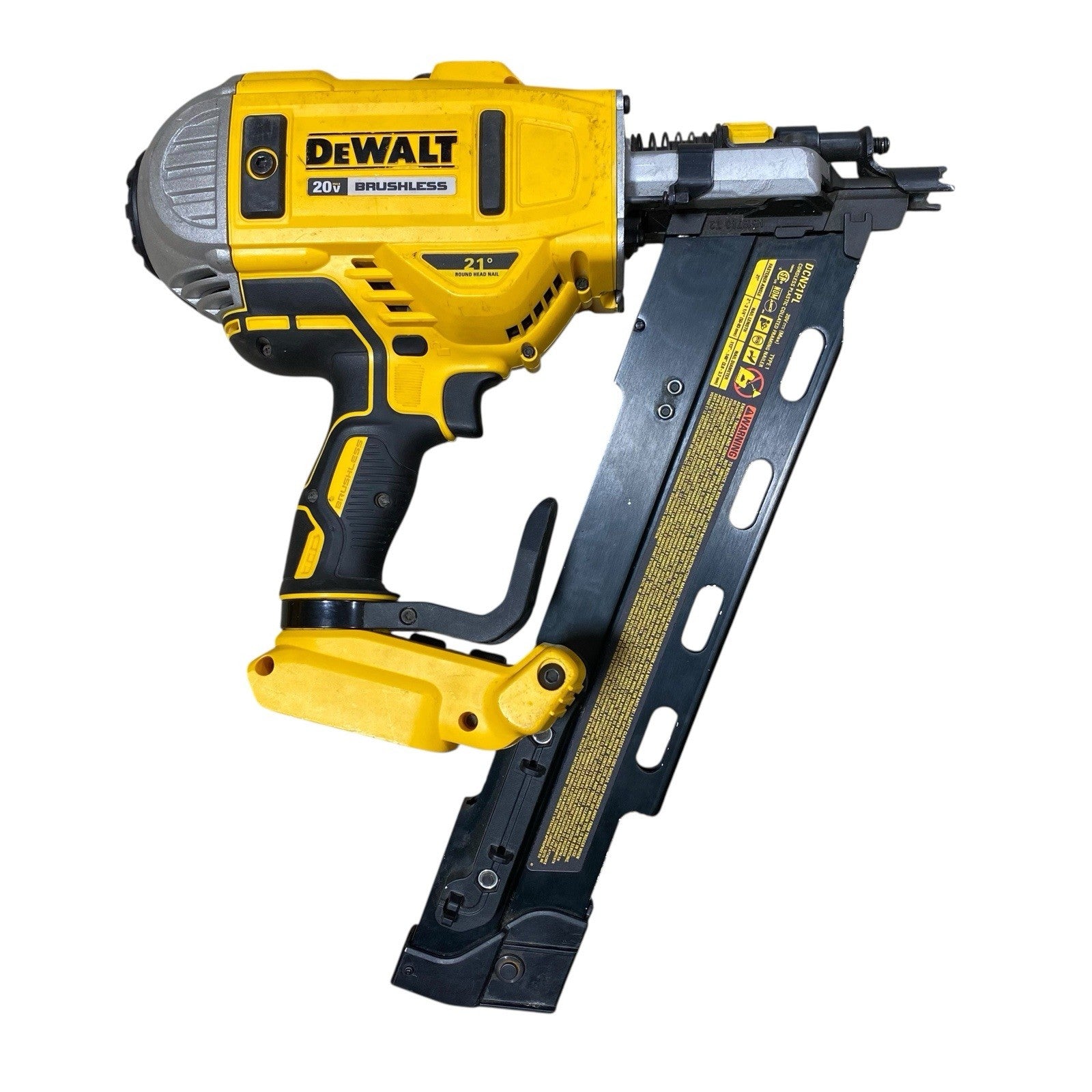DEWALT DCN21PLB 20V 21-Degree Cordless Framing Nailer Gun PARTS OR REPAIR ONLY